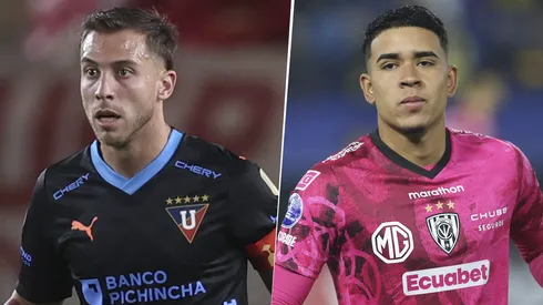 La Liga de Quita e Independiente del Valle por la final ida de la Liga Pro 2024. (Imago/Getty Images)