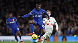 Moisés Caicedo fue figura en el Chelsea