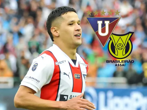 Gigante de Brasil va por Álex Arce y Liga de Quito pide una exorbitante cifra