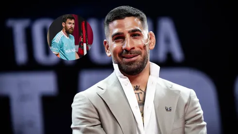 Topuria se declaró fan de Messi en un inesperado dardo a CR7.