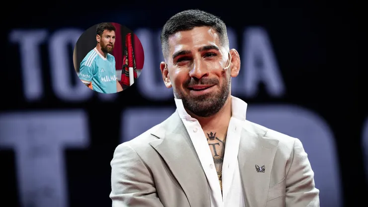 Topuria se declaró fan de Messi en un inesperado dardo a CR7.