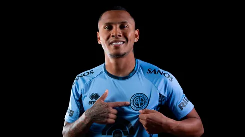 Bryan Reyna en Belgrano.