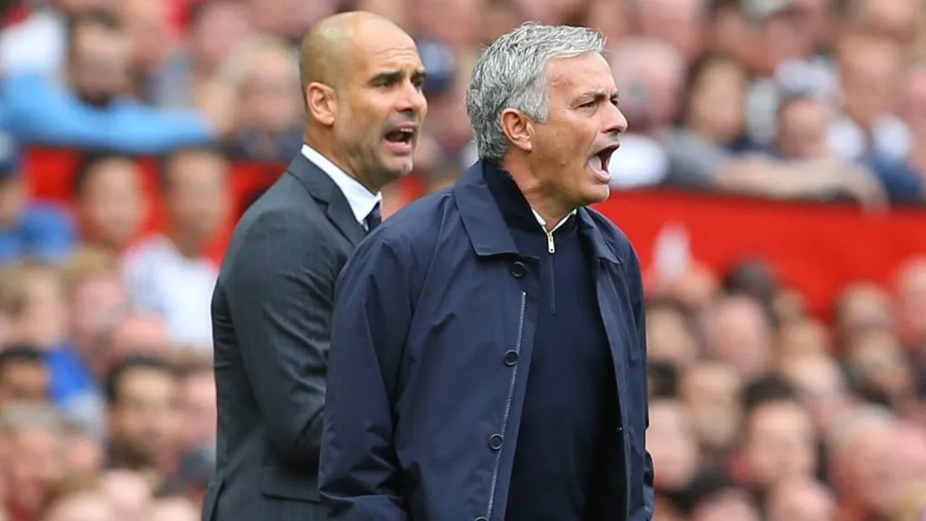 Guardiola y Mourinho no han vuelto a verse las caras desde el 2021: IMAGO