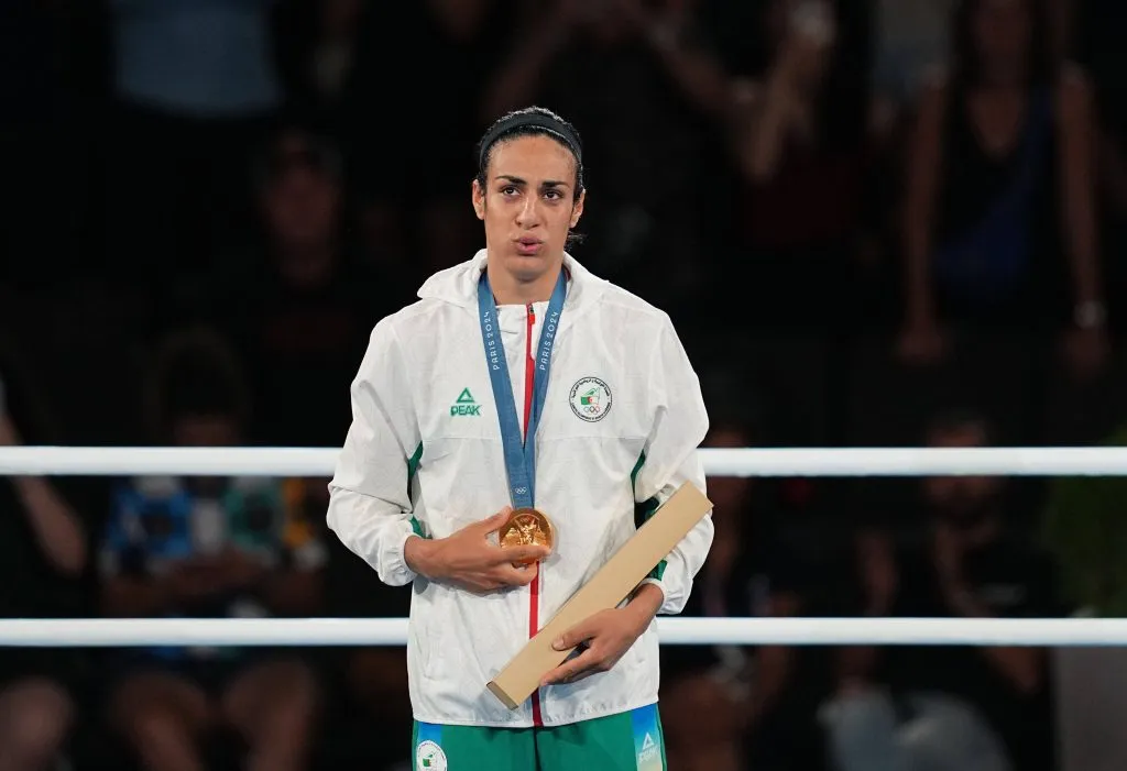 Imane Khelif y su histórica medalla de oro (IMAGO)