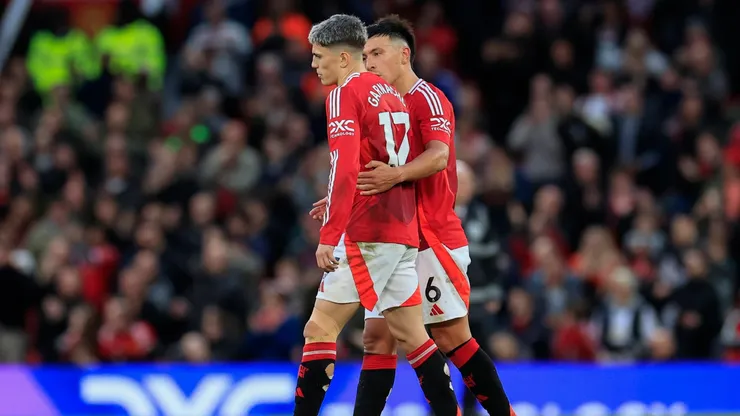Garnacho y Lisandro Martínez se salvan de la limpieza en Manchester United.