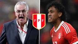 Jorge Fossati y Renato Tapia.