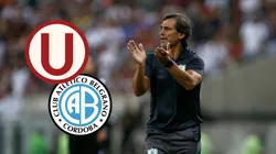 Universitario ya piensa en otro entrenador por si sale Fabián Bustos.