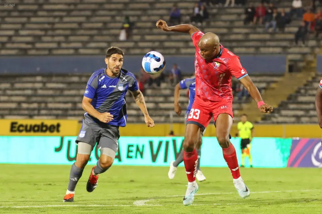 Erbes llegó como fichaje a Emelec a comienzos de 2024. (Foto: API)