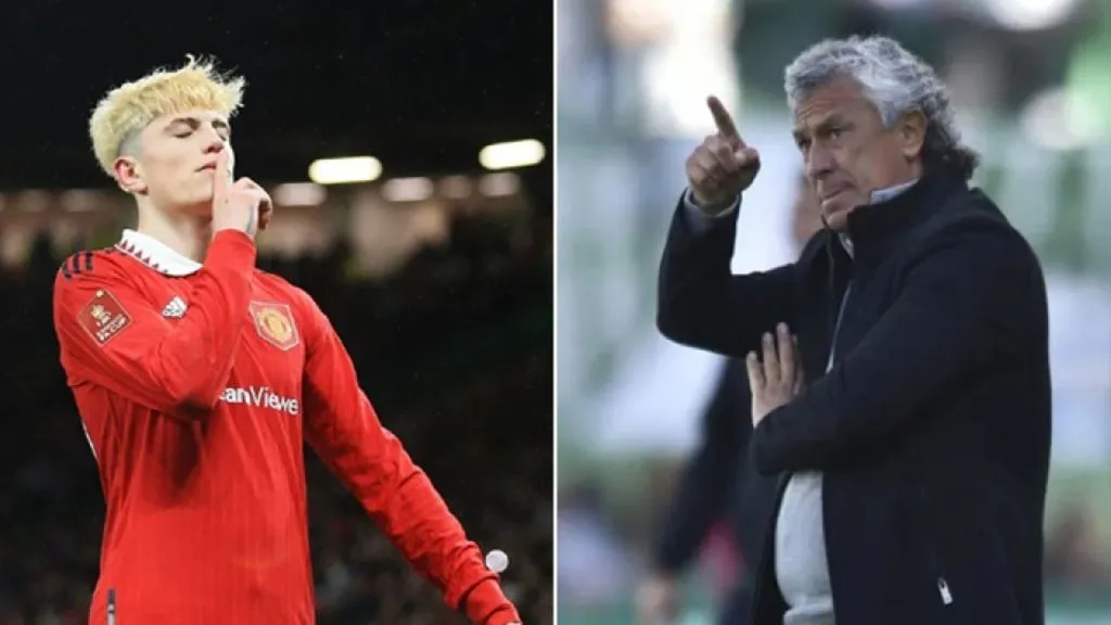 Los juveniles tampoco se salvan, entre ellos, Garnacho (Getty Images)