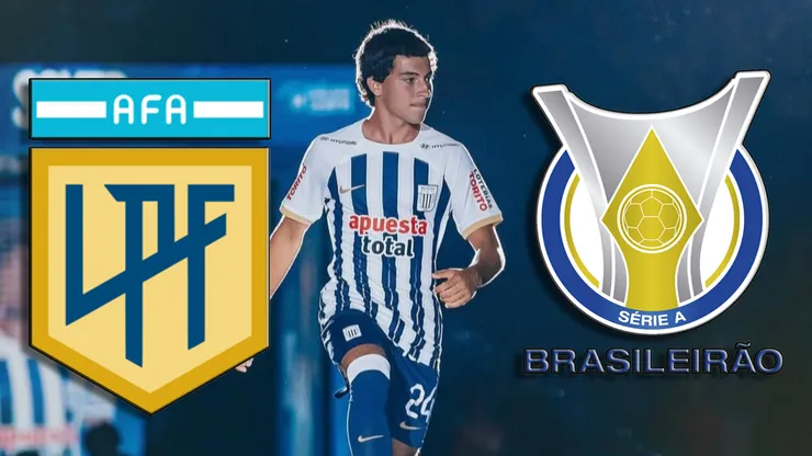 Crack de Alianza Lima debe elegir entre Argentina o Brasil