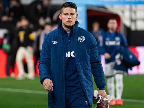 La relación de James Rodríguez con el Rayo Vallecano se tensa cada vez más