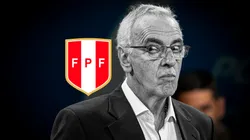 Jorge Fossati como técnico de la Selección Peruana.