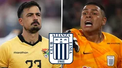 Guillermo Viscarra y Ángelo Campos, porteros de Alianza Lima.