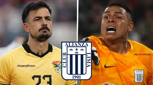Guillermo Viscarra y Ángelo Campos, porteros de Alianza Lima.