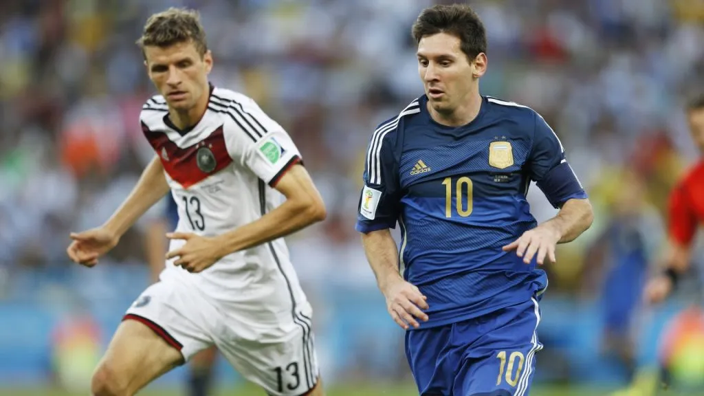 Thomas Müller no dudó en poner a Messi como el mejor de la historia: IMAGO