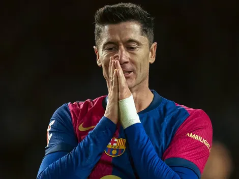 Robert Lewandowski empieza a ser apuntado por el momento del Barcelona