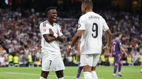 Vinícius Júnior y Kylian Mbappé anotaron 28 de los 58 goles que anotó el Real Madrid en lo que va de la temporada 2024/2025.