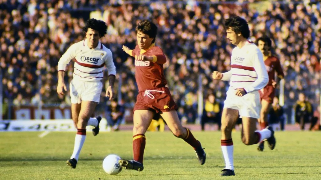 Ancelotti disputó gran parte de su carrera en el césped por Roma: IMAGO