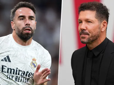 Carvajal destacó la actitud de Simeone ante su rotura de ligamentos