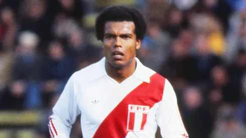Teófilo Cubillas representando a Perú en el Mundial de 1978.