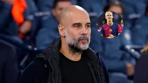 Guardiola y Manchester City, atentos a la trama Olmo en Barcelona.