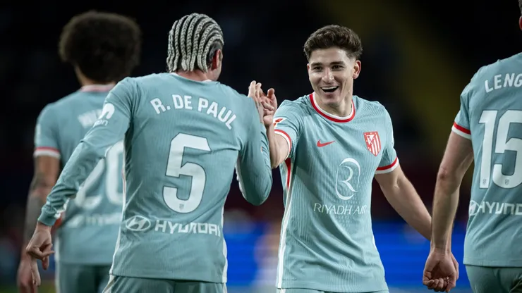 De Paul y Julián Álvarez cierran el año de manera inmejorable.