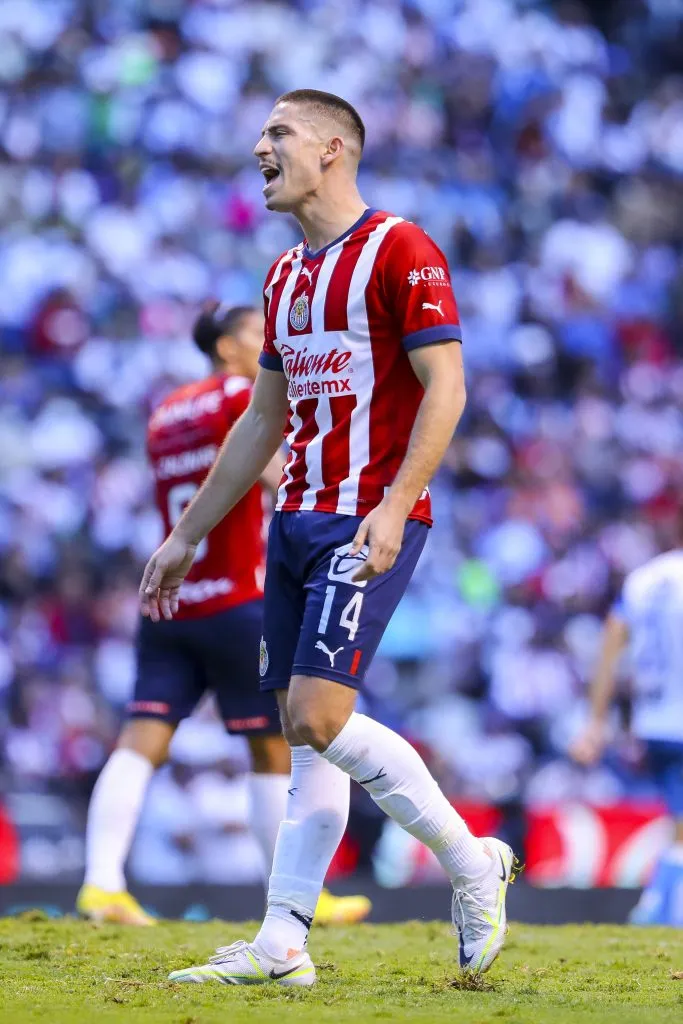 Santiago Ormeño en Chivas. (Foto: Getty).