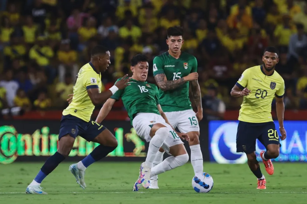 Ecuador enfrentó a Bolivia en Guayaquil y ganó 4 a 0. (Foto: GettyImages)
