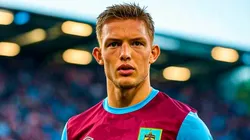 Oliver Sonne en el Burnley.