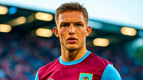 Oliver Sonne en el Burnley.