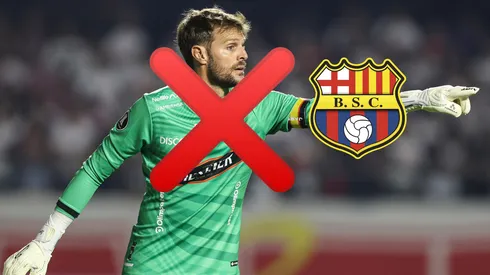 Javier Burrai peligra en Barcelona SC