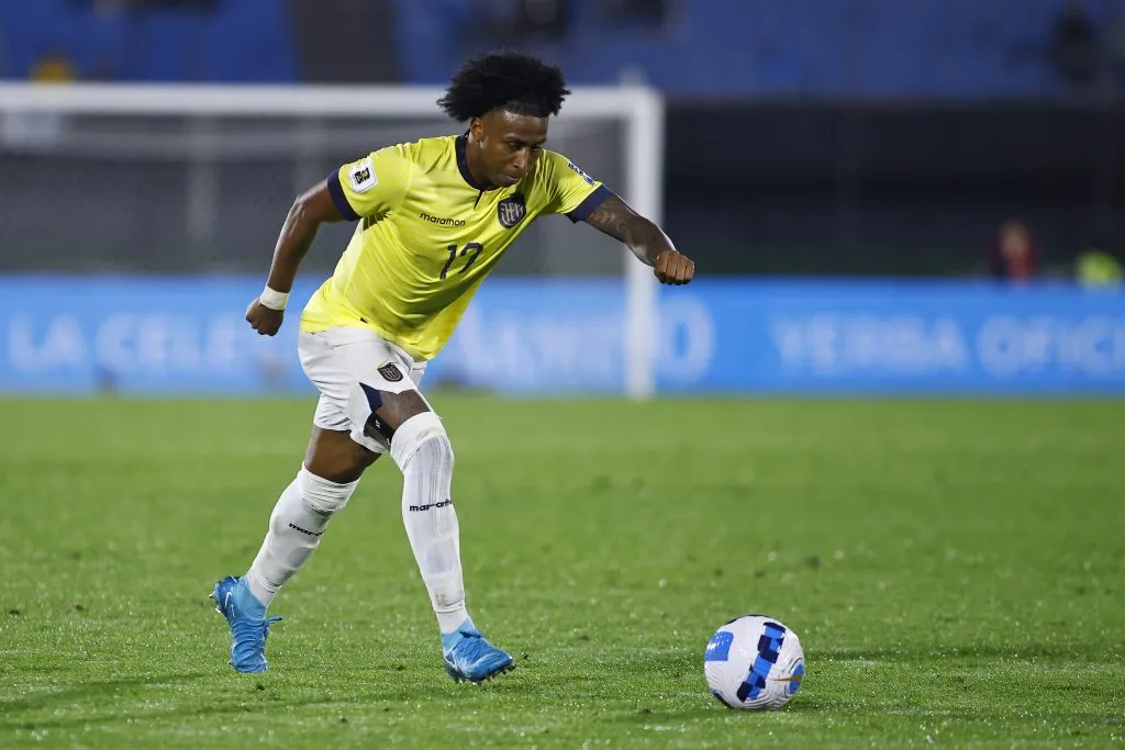 Ángelo Preciado es parte de la Selección de Ecuador desde el 2021.