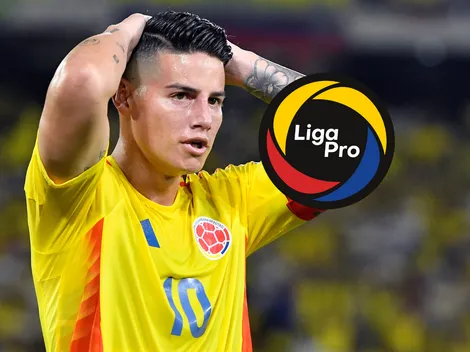 ¡Bombazo en la LigaPro! Este grande Ecuador estaría interesado en James Rodríguez