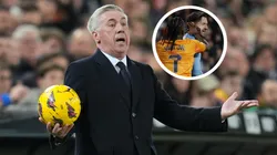Carlo Ancelotti opinó respecto al encontronazo de Vinícius Júnior con Dimitrevski.