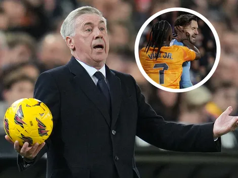 Ancelotti justifica la reacción de Vinícius contra Dimitrevski