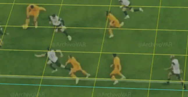 La imagen que comprueba que Kylian Mbappé estaba habilitado.