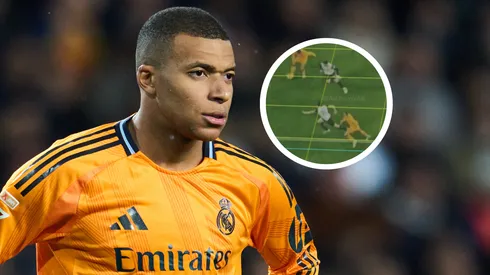 Real Madrid TV comprobó que Kylian Mbappé estaba habilitado en el tanto que marcó vs. Valencia.