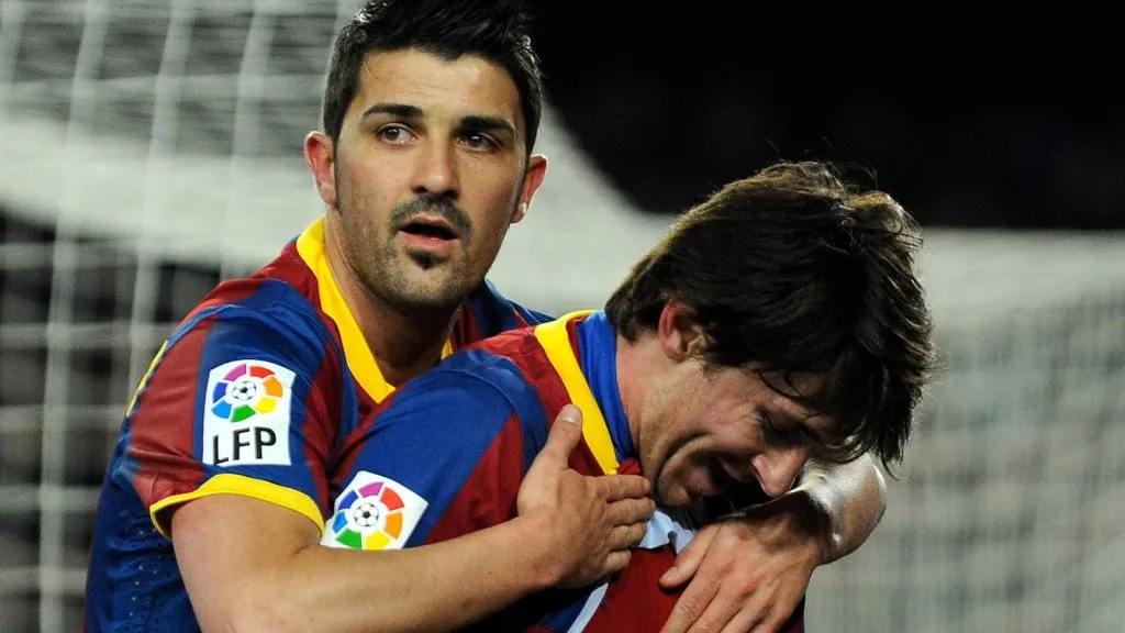 David Villa-Messi, recuerdos de una de las últimas grandes eran del Barcelona: GETTY