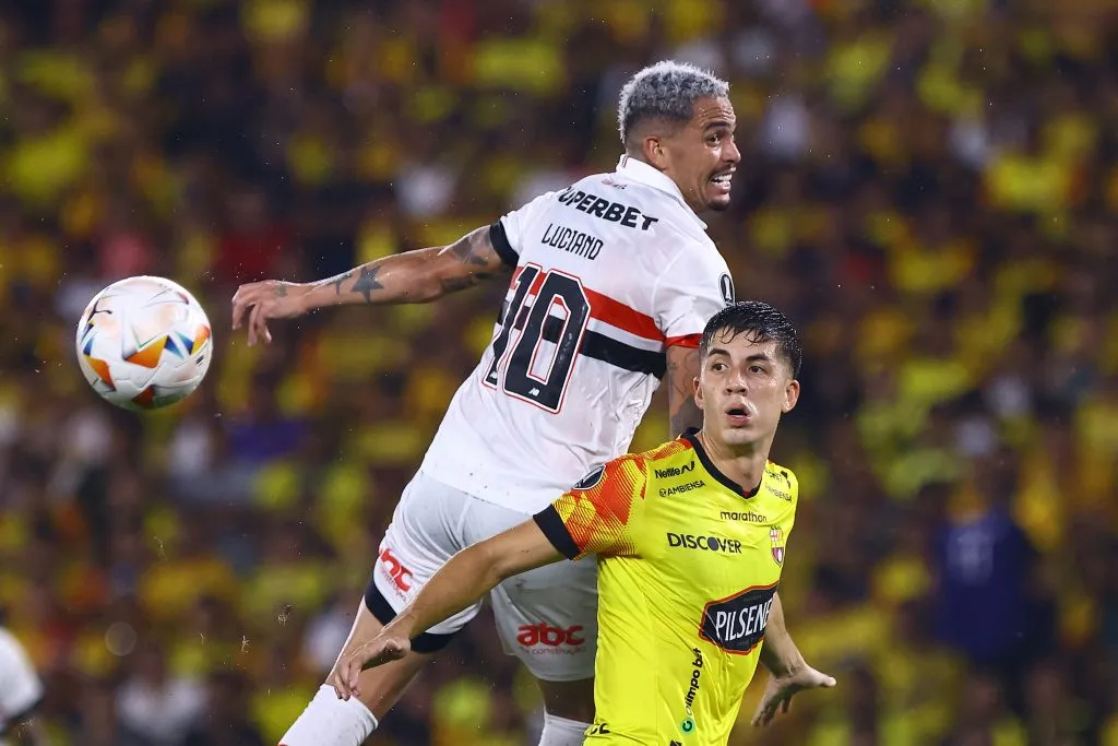Luca Sosa era fijo en el once de Barcelona SC. (Foto: GettyImages)