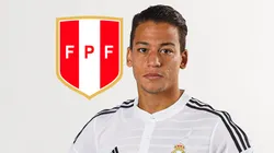 Cristian Benavente en la Selección Peruana.