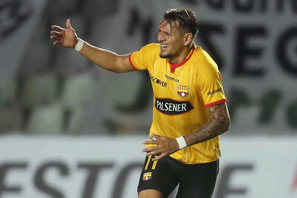 Carlos Garcés jugó la Copa Libertadores con Barcelona SC. (Foto: GettyImages)