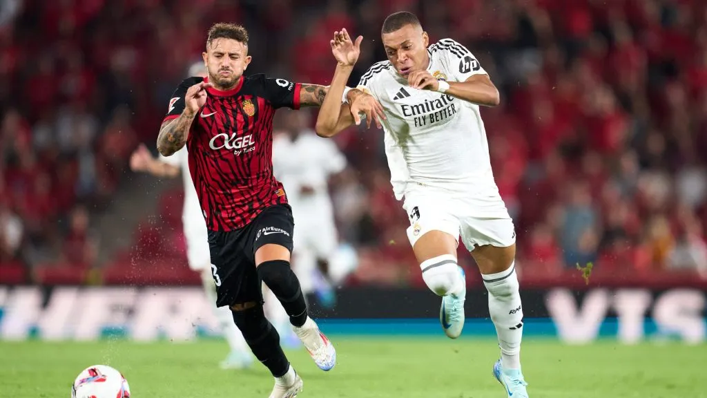 Real Madrid y Mallorca enfrentándose por LaLiga. (Getty Images)