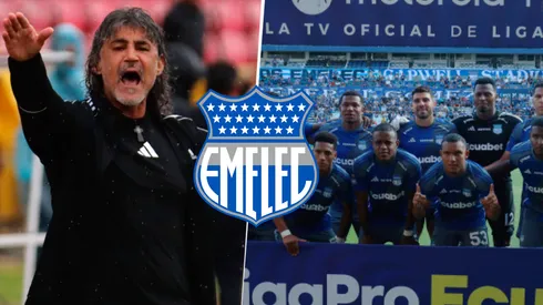 Leonel Álvarez borra a un jugador de Emelec