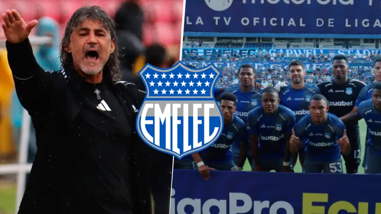 Leonel Álvarez borra a un jugador de Emelec