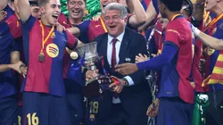 Joan Laporta brindó una conferencia de prensa para confirmar que el Barcelona volvió a la regla 1:1.