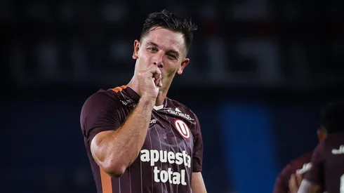 Diego Churín anotó uno de los goles del triunfo de Universitario ante Junior. (X @Universitario)