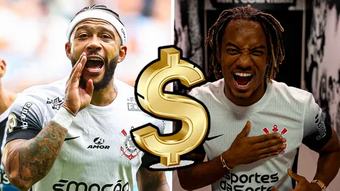 Memphis Depay y André Carrillo.