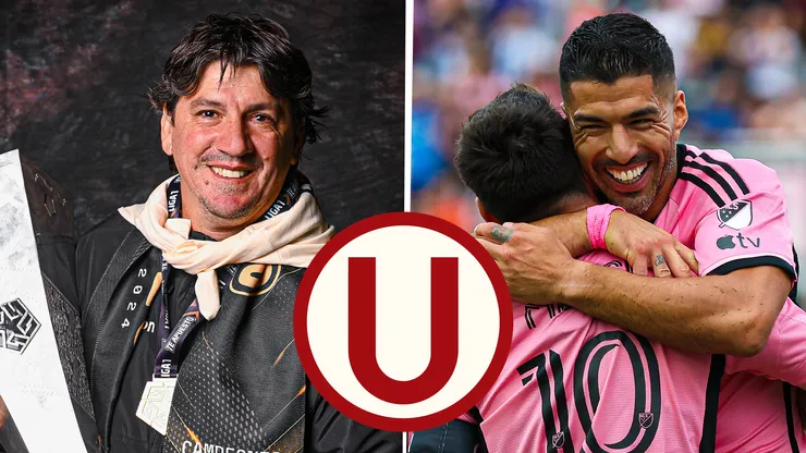 Jean Ferrari, Lionel Messi y Luis Suárez.