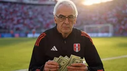 Jorge Fossati ha dejado de ser el entrenador de Perú. (Imagen generada por Grok IA)