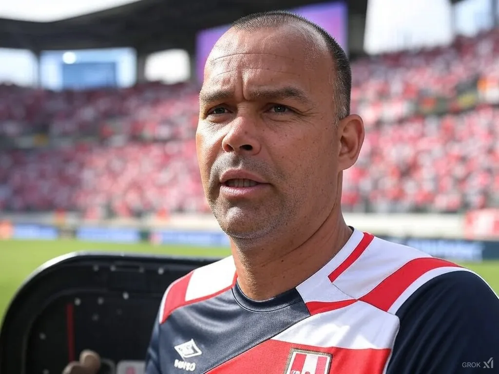 Rafael Dudamel si dirigiera a la Selección Peruana. (Foto: Imagen generada por Grok IA).